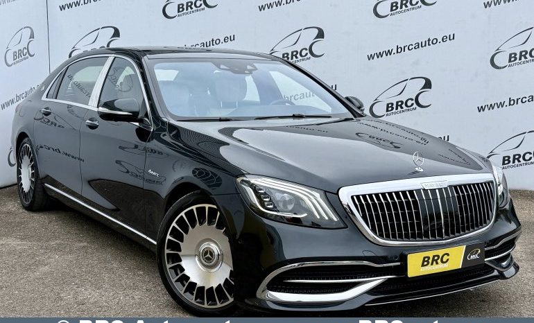 Maybach S560 4.0 V8 4MATIC Automatas 2018 full