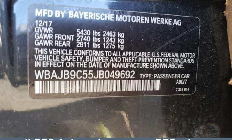 BMW M550 i M-Sport xDrive Automatas 2018 full