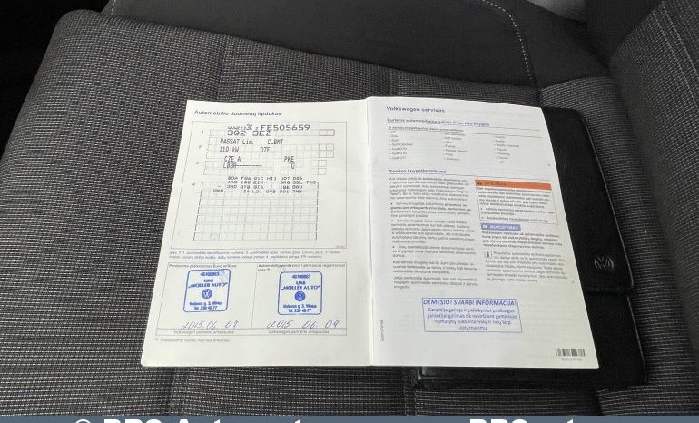 Volkswagen Passat 1.4 TSI DSG Automatas 2015 full