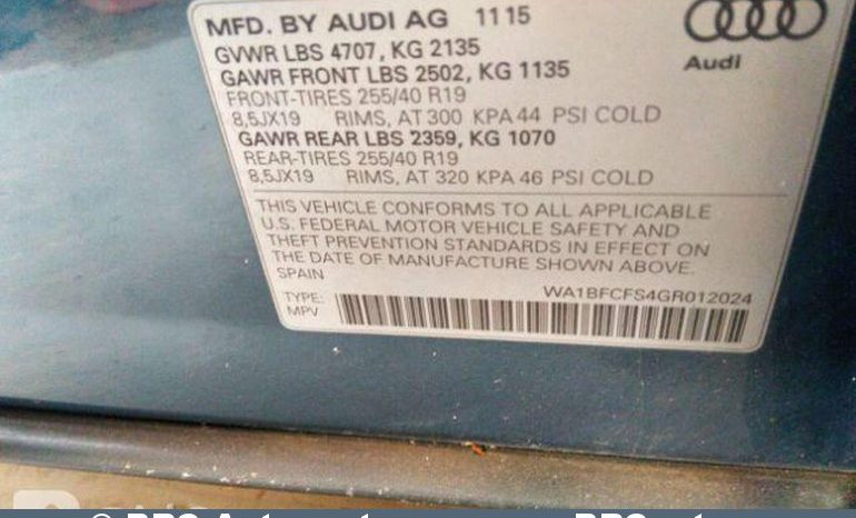 Audi Q3 2.0T Automatas 2016 full
