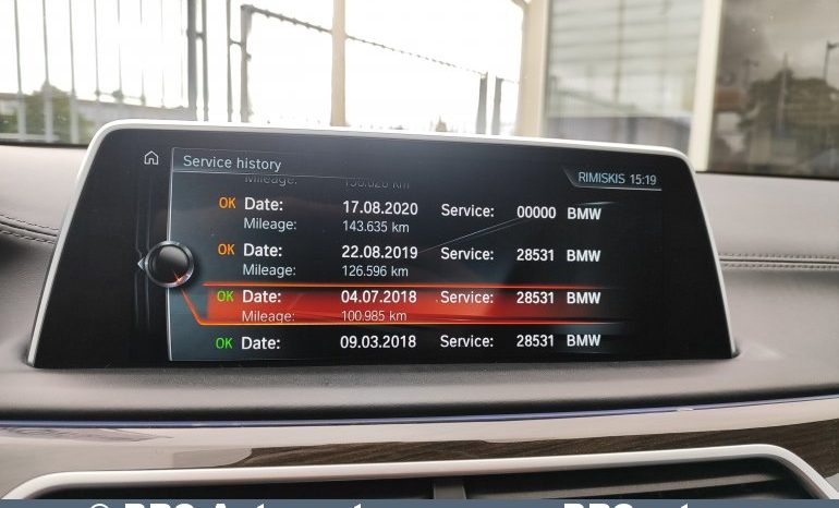 BMW 740 3.0 xDrive Automatas 2016 full