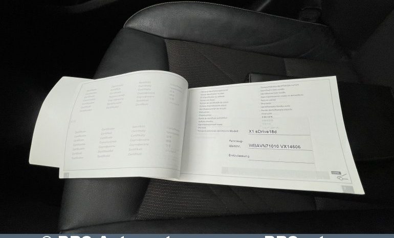 BMW X1 sDrive18D 2015 full