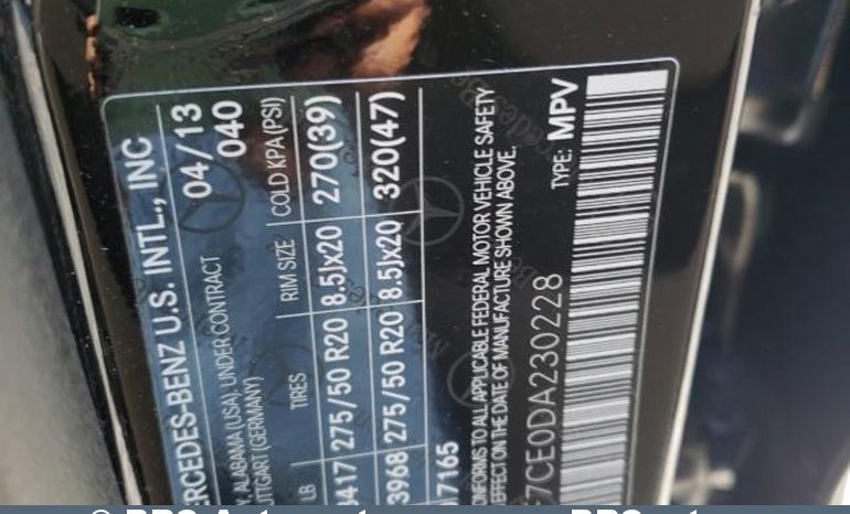 Mercedes-Benz GL 450 4Matic Automatas 2013 full