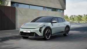 Elektromobilis Kia EV4 (Gamintojo nuotr.)