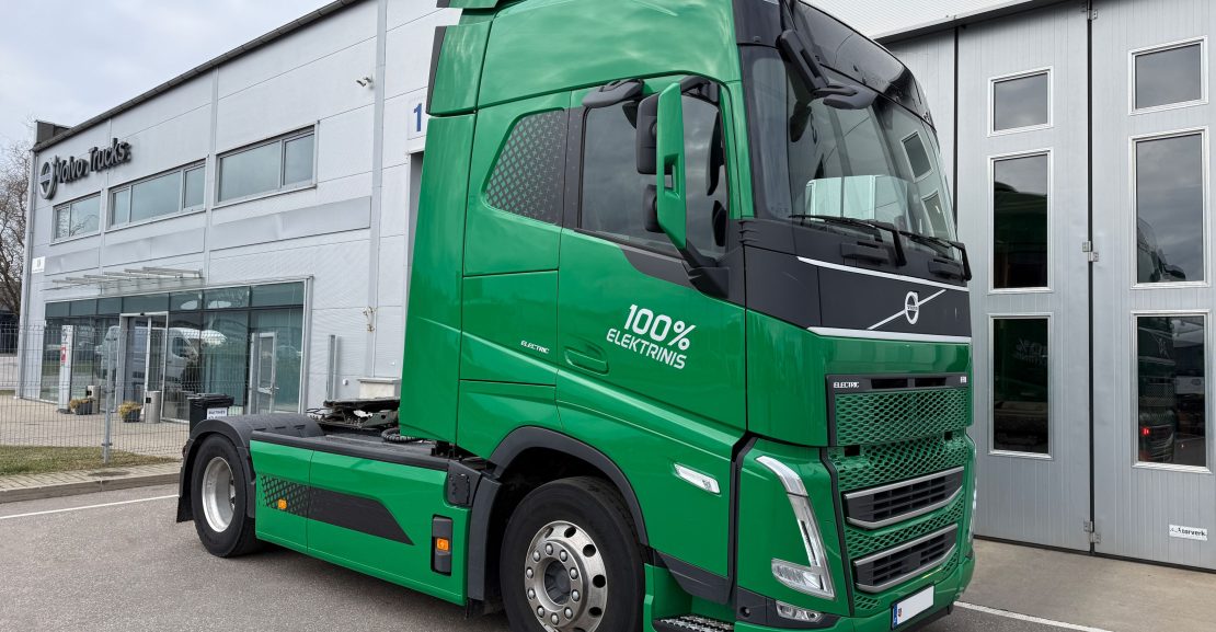elektrosunkvežis „Volvo FHE“,