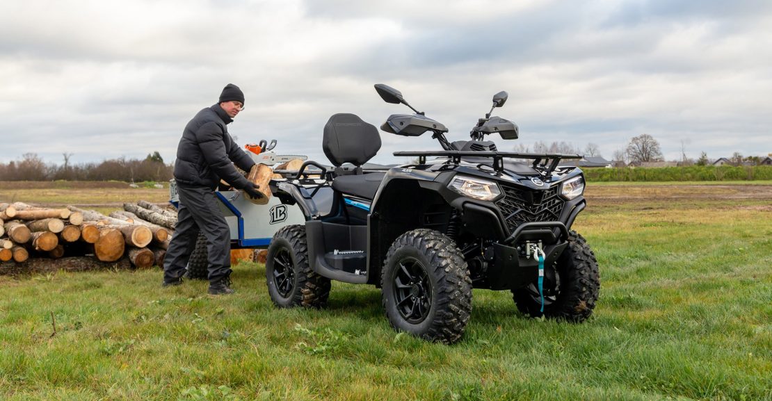 Keturračiai puikiai tinkami ūkio darbams (Gamintojo nuotr.)