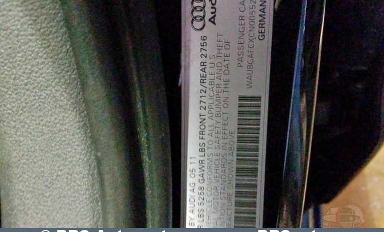 Audi A6 3.0T Quattro Automatas 2012 full