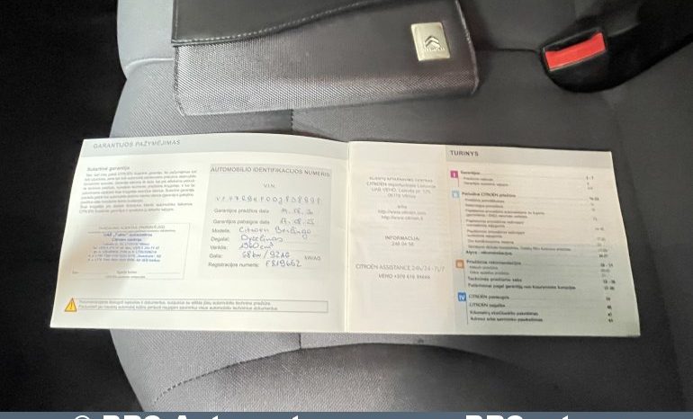 Citroen Berlingo 1.6 HDi 2014 full