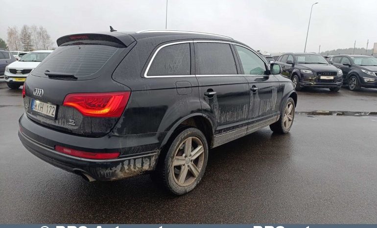 Audi Q7 3.0 TDI Quattro S-line Automatas 2012 full