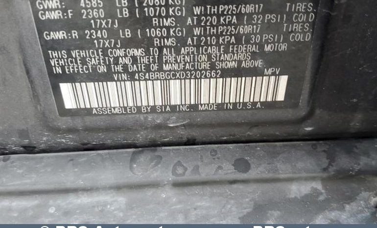 Subaru Outback 2.5i AWD Automatas 2012 full