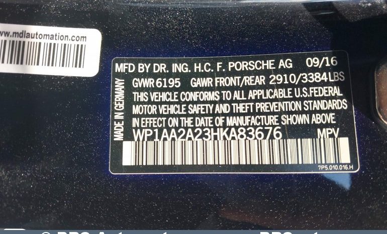 Porsche Cayenne 3.6 V6 Platinum Edition Automatas 2017 full