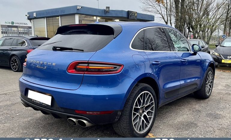 Porsche Macan S 3.0 V6 PDK Automatas 2016 full