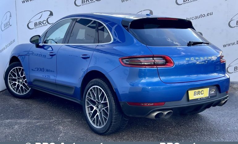 Porsche Macan S 3.0 V6 PDK Automatas 2016 full