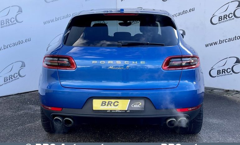 Porsche Macan S 3.0 V6 PDK Automatas 2016 full