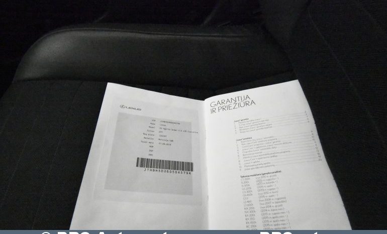 Lexus IS 300H Hybrid Automatas 2016 full