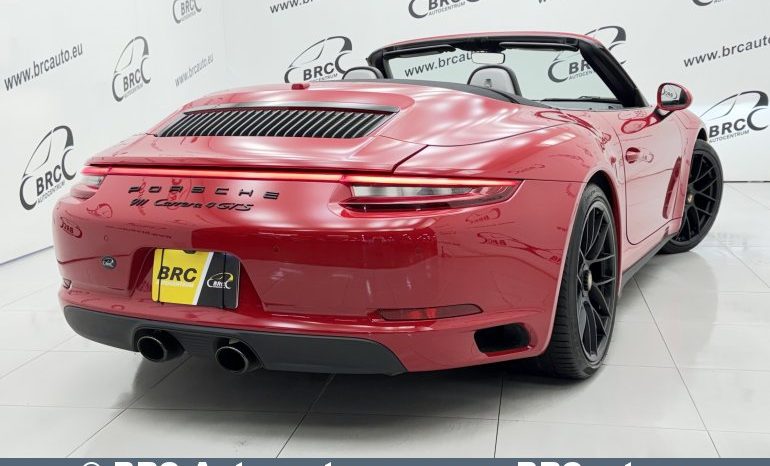 Porsche 911 Carrera 4 GTS Cabrio 2018 full