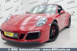 Porsche 911 Carrera 4 GTS Cabrio 2018 full