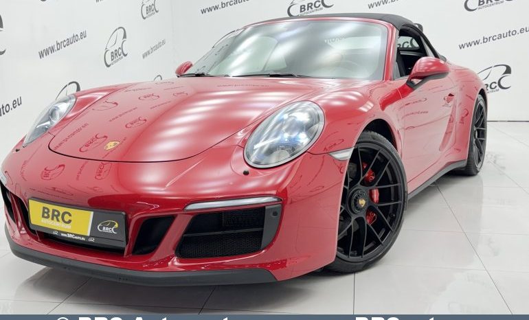 Porsche 911 Carrera 4 GTS Cabrio 2018 full