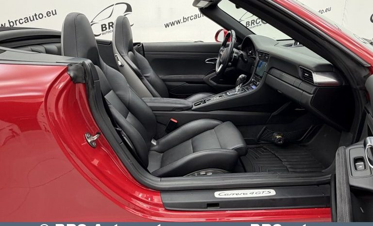 Porsche 911 Carrera 4 GTS Cabrio 2018 full