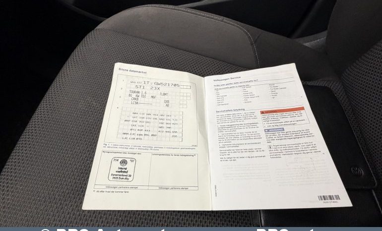 Volkswagen Touran 1.6 TDI 2016 full