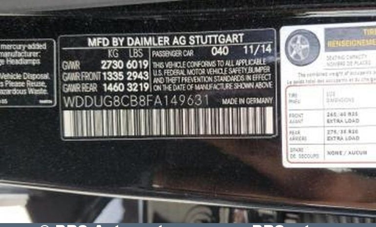 Mercedes-Benz S 500 4.7 V8 4Matic Automatas 2015 full