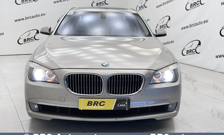 BMW 750 xDrive Long Automatas 2011 full