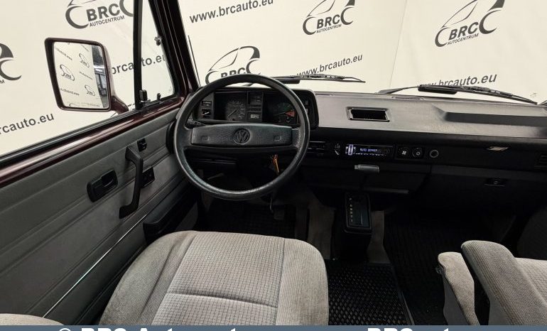Volkswagen Transporter T3 Vanagon Carat Automatas 1991 full