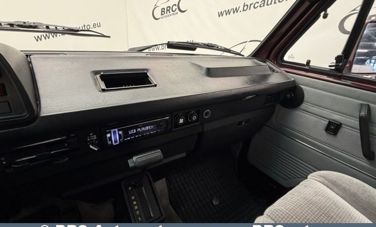 Volkswagen Transporter T3 Vanagon Carat Automatas 1991 full