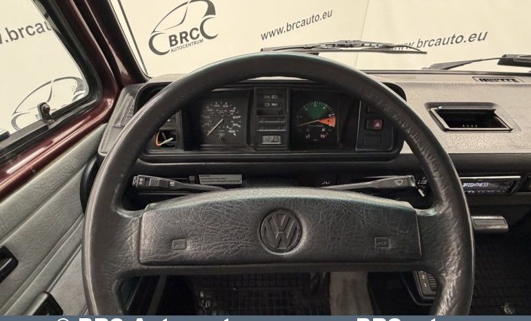 Volkswagen Transporter T3 Vanagon Carat Automatas 1991 full