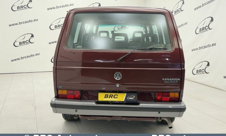 Volkswagen Transporter T3 Vanagon Carat Automatas 1991 full