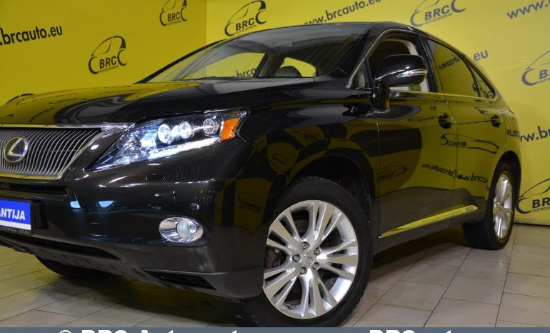 Lexus RX 450h Hybrid Automatas 2012 full