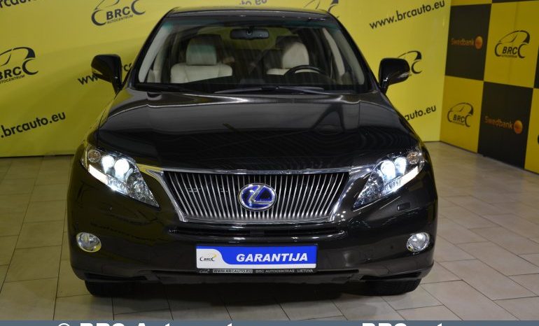 Lexus RX 450h Hybrid Automatas 2012 full