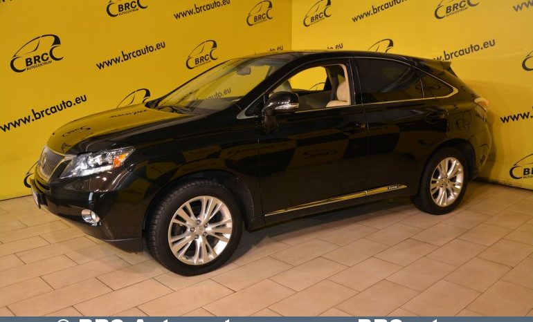Lexus RX 450h Hybrid Automatas 2012 full