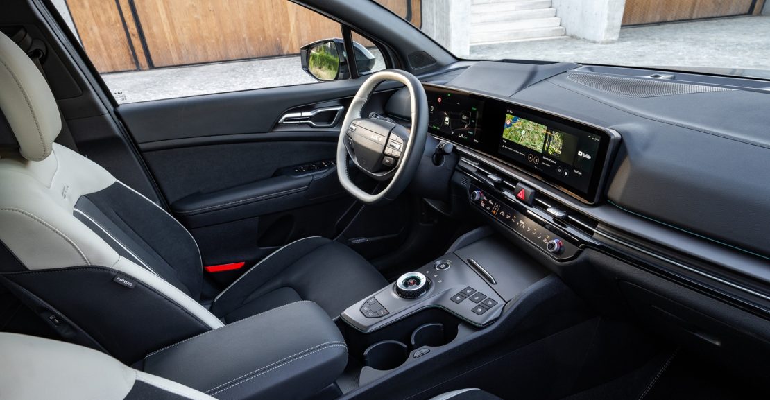 Kia Sportage interjeras (Gamintojo nuotr.)