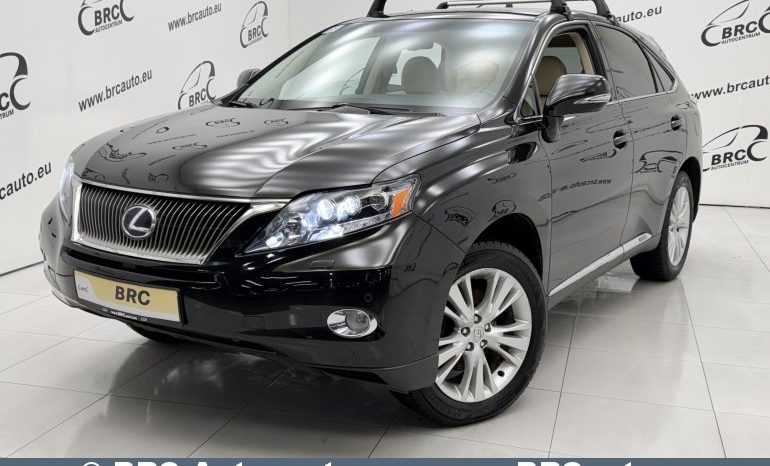 Lexus RX 450h Hybrid Automatas 2012 full
