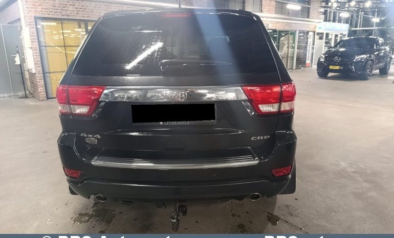 Jeep Grand Cherokee 3.0 CRD 4×4 Overland Automatas 2013 full