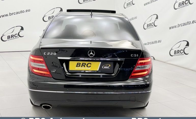 Mercedes-Benz C 220 CDI Avantgarde Automatas 2012 full