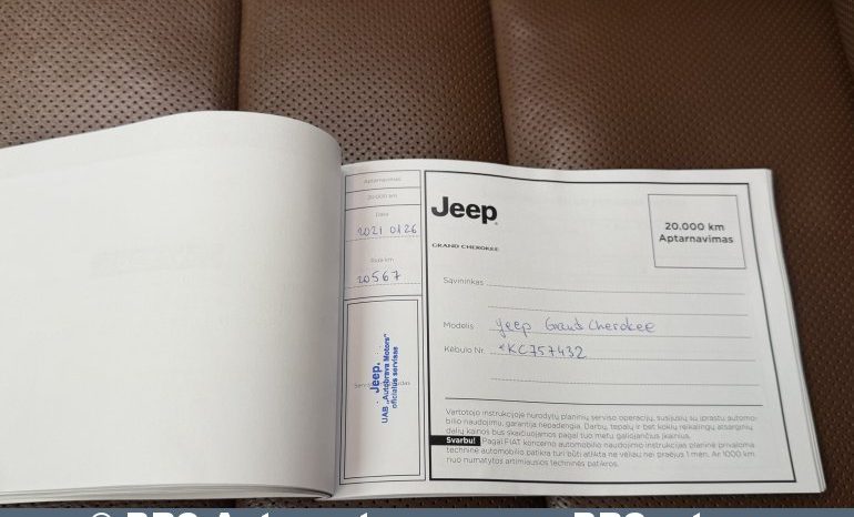 Jeep Grand Cherokee 3.0 V6 CRD S Summit Automatas 2020 full