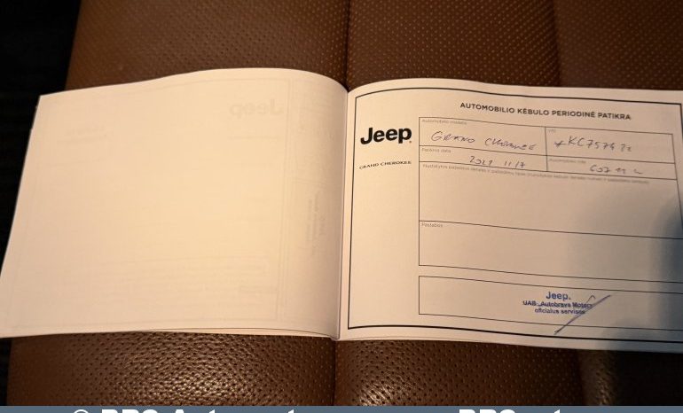 Jeep Grand Cherokee 3.0 V6 CRD S Summit Automatas 2020 full