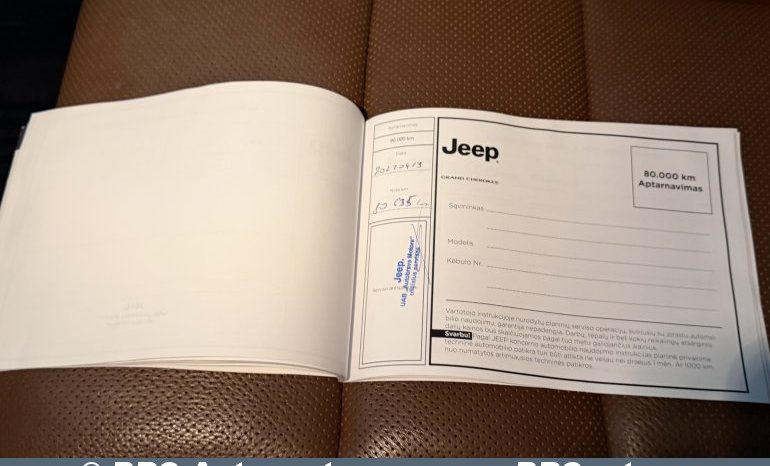 Jeep Grand Cherokee 3.0 V6 CRD S Summit Automatas 2020 full