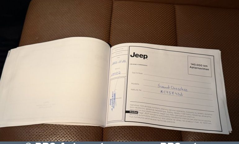 Jeep Grand Cherokee 3.0 V6 CRD S Summit Automatas 2020 full