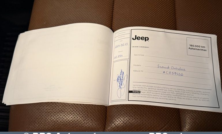 Jeep Grand Cherokee 3.0 V6 CRD S Summit Automatas 2020 full