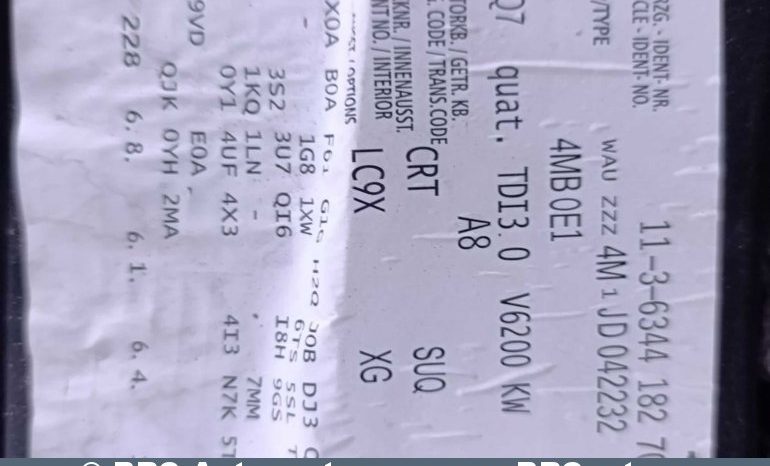 Audi Q7 3.0 TDI S-Line Quattro Automatas 2018 full