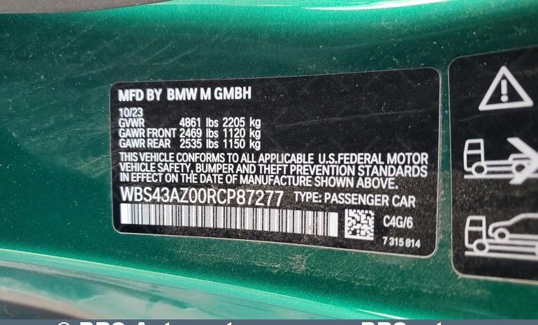 BMW M4 Competition xDrive 2024 full