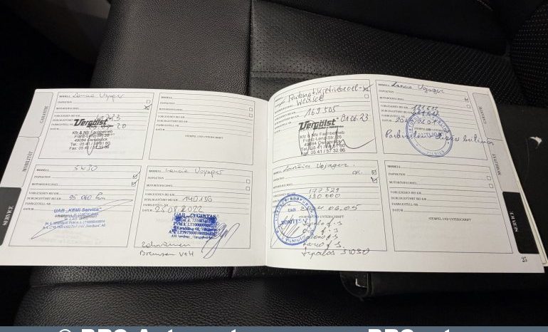 Lancia Voyager 2.8 CRD Silver Automatas 2013 full