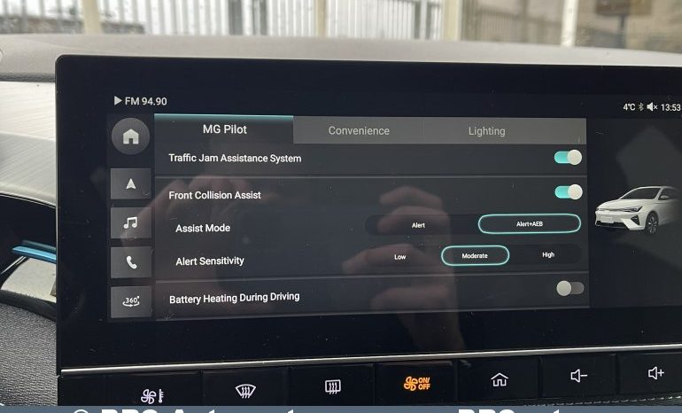 MG MG5 Long Range 61.1 kWh Automatas 2022 full