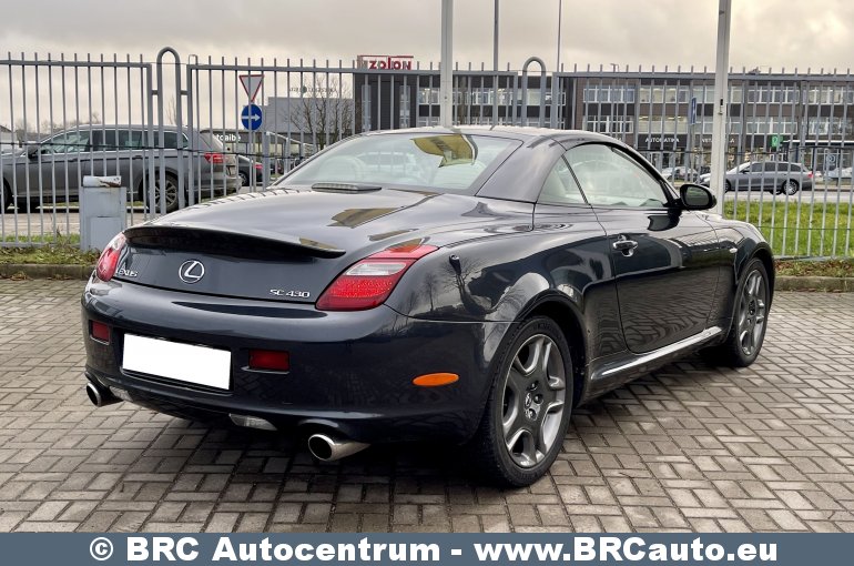 Lexus SC 430 V8 Cabrio Automatas 2006