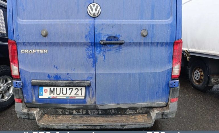 Volkswagen Crafter 2.0TDI VARIKLIO DEFEKTAS 2020 full