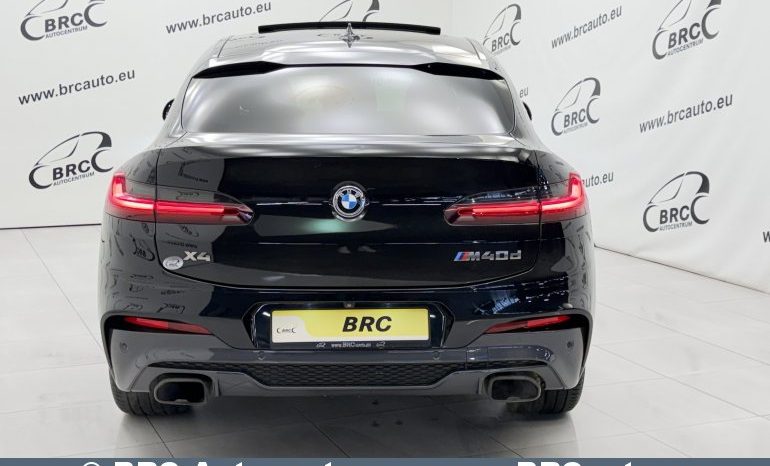 BMW X4 xDrive M40d M-Sport Automatas 2018 full