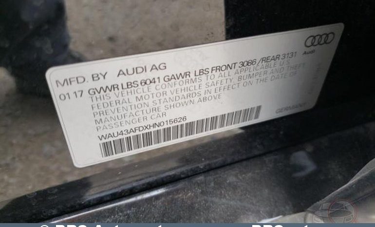 Audi A8 L Long 4.0 V8 TFSI Quattro Automatas 2017 full